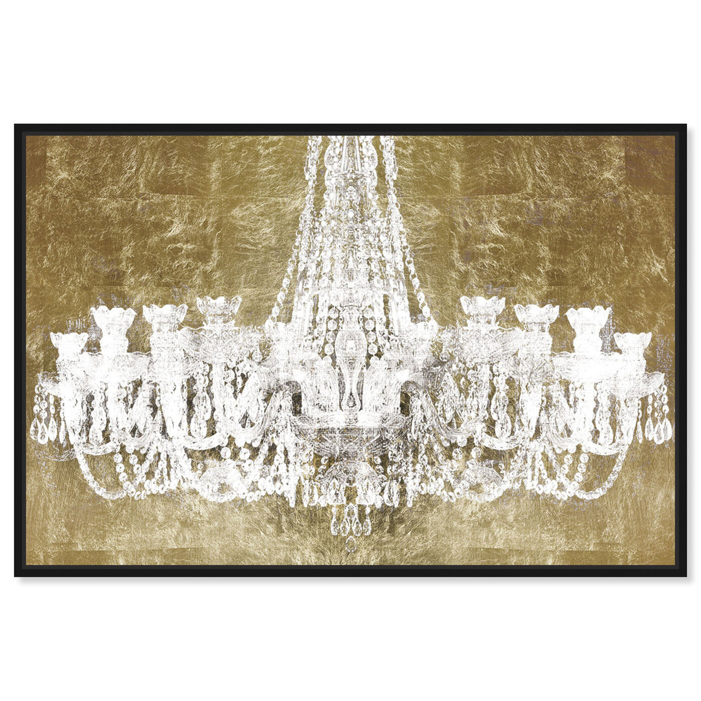 Front view of Shine Bright Like A Diamond featuring fashion and glam and chandeliers art.