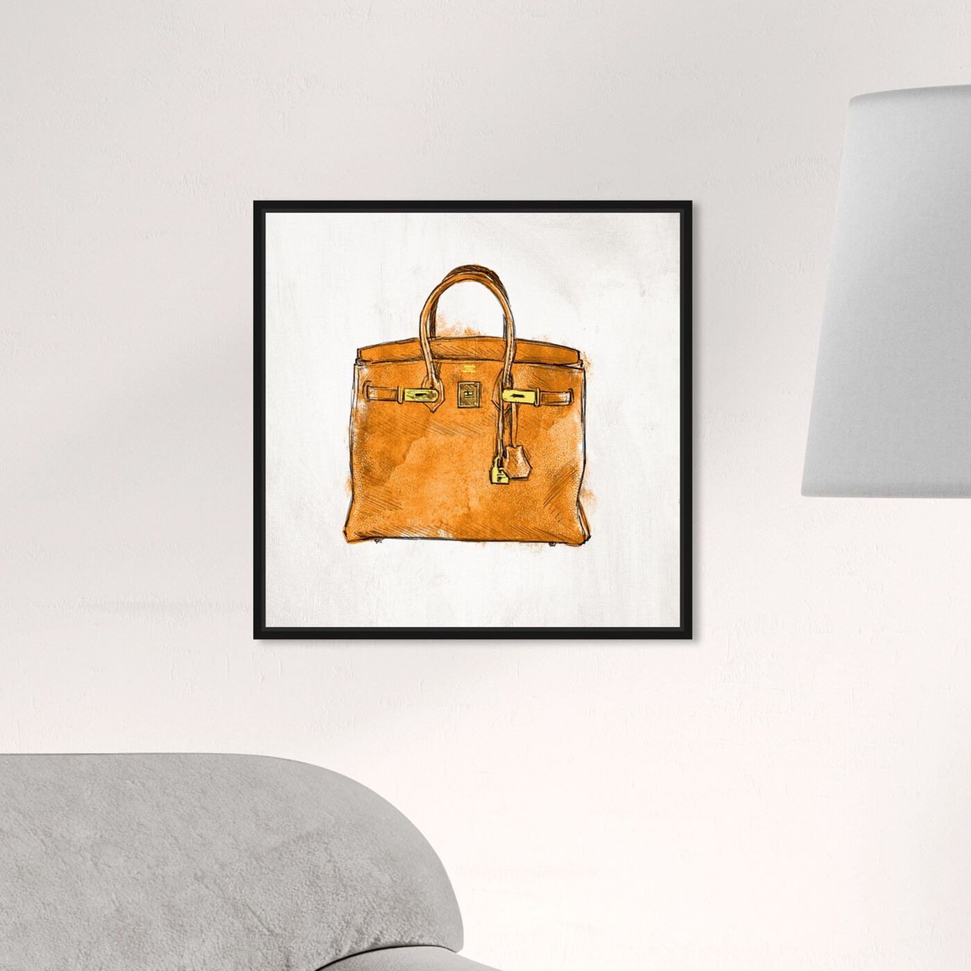 Hanging view of My Lucky Bag featuring fashion and glam and handbags art.