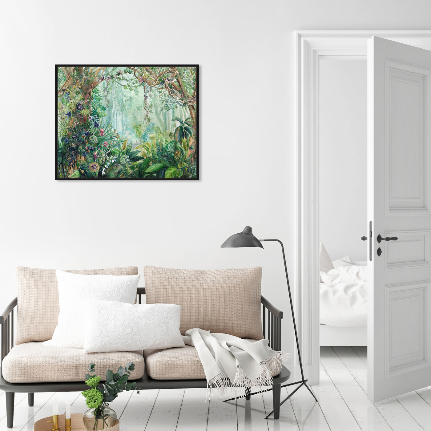 Hanging view of Dreamy place featuring floral and botanical and gardens art.