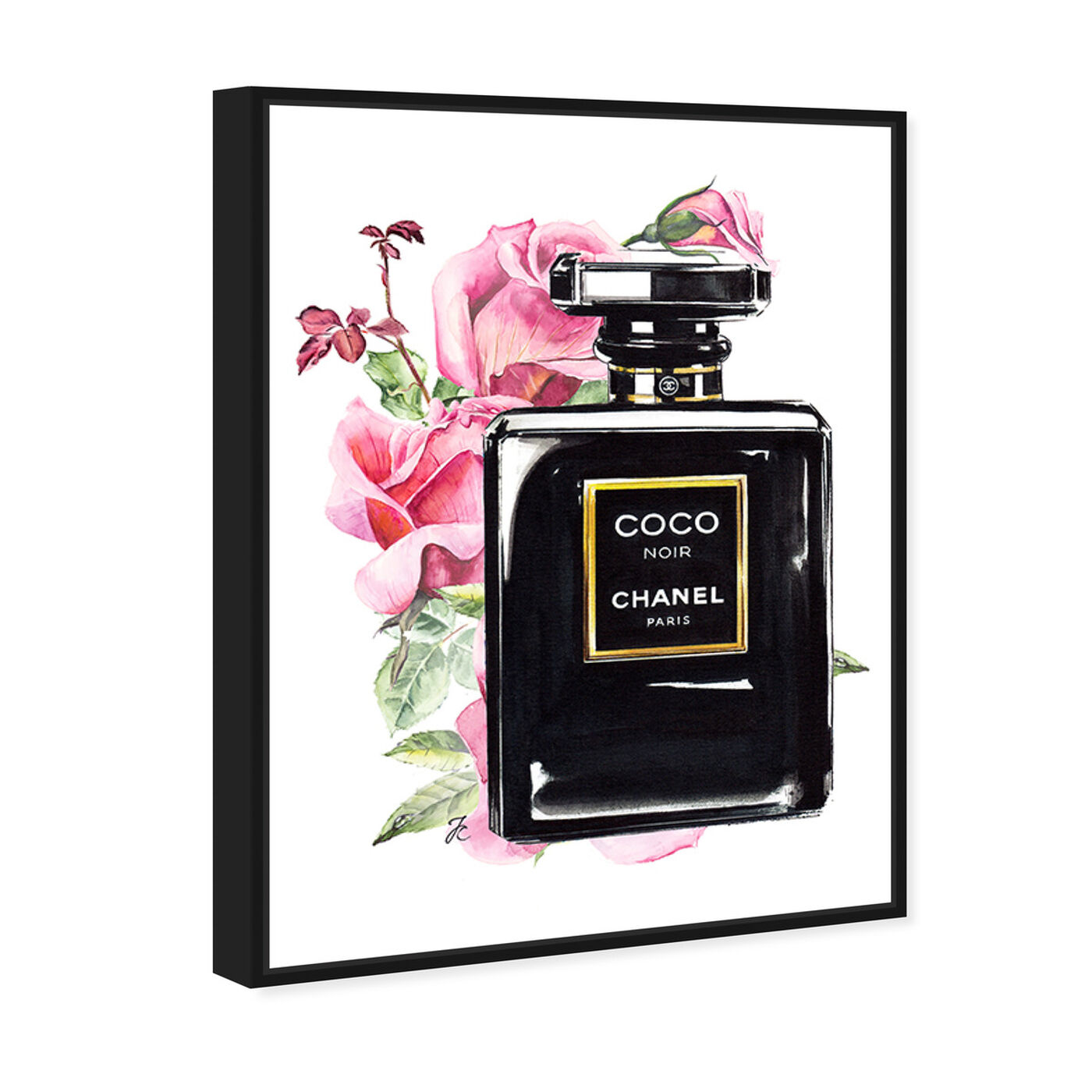 Angled view of Doll Memories - Coco Smooth Scent featuring fashion and glam and perfumes art.