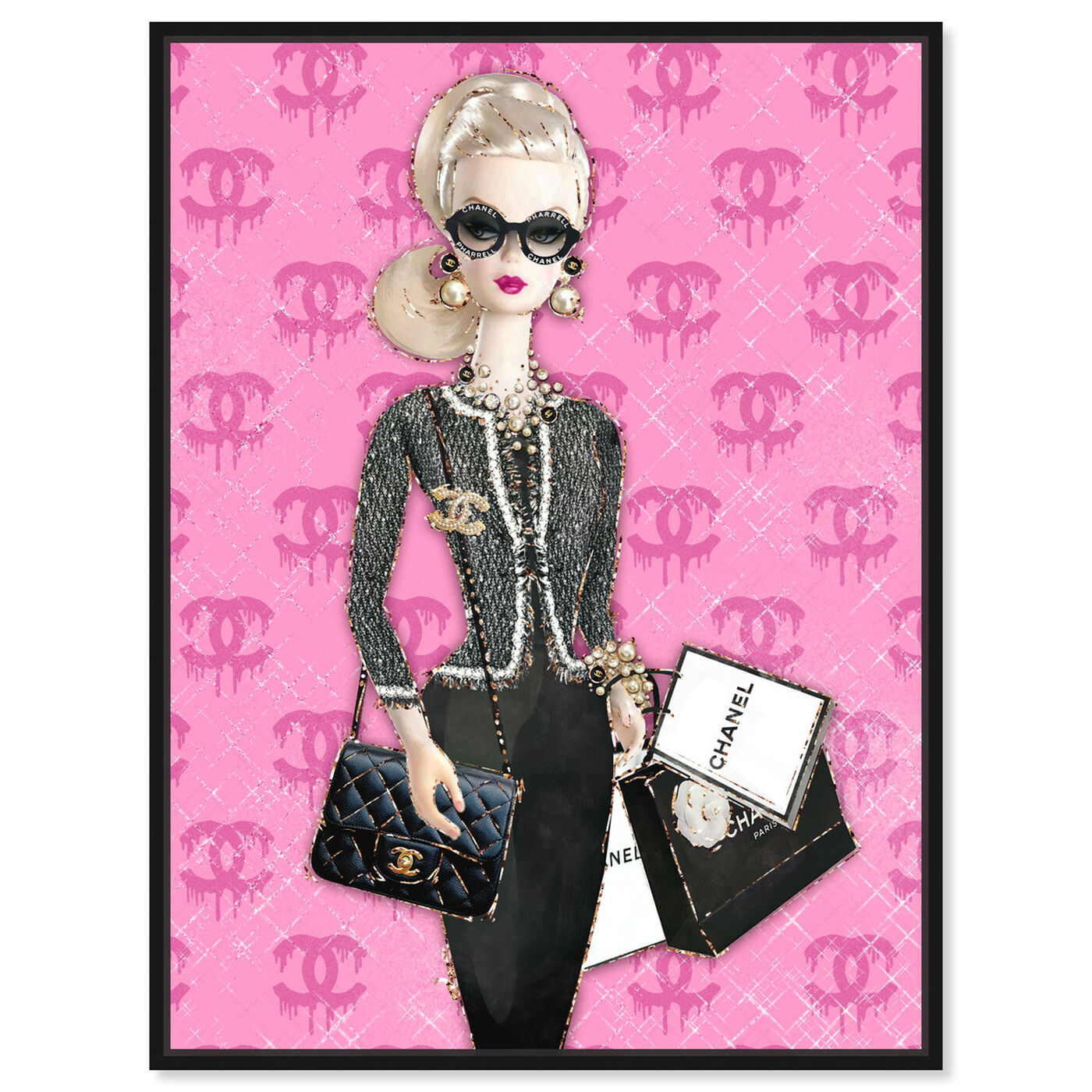 Front view of Yas Queen featuring fashion and glam and dolls art.