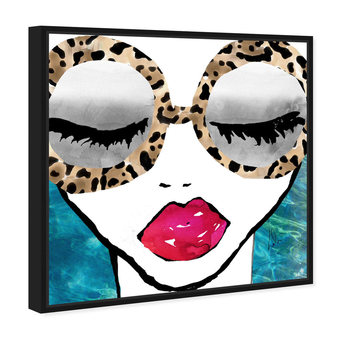 Angled view of Ready For the Sea-CUSTOM featuring fashion and glam and portraits art.