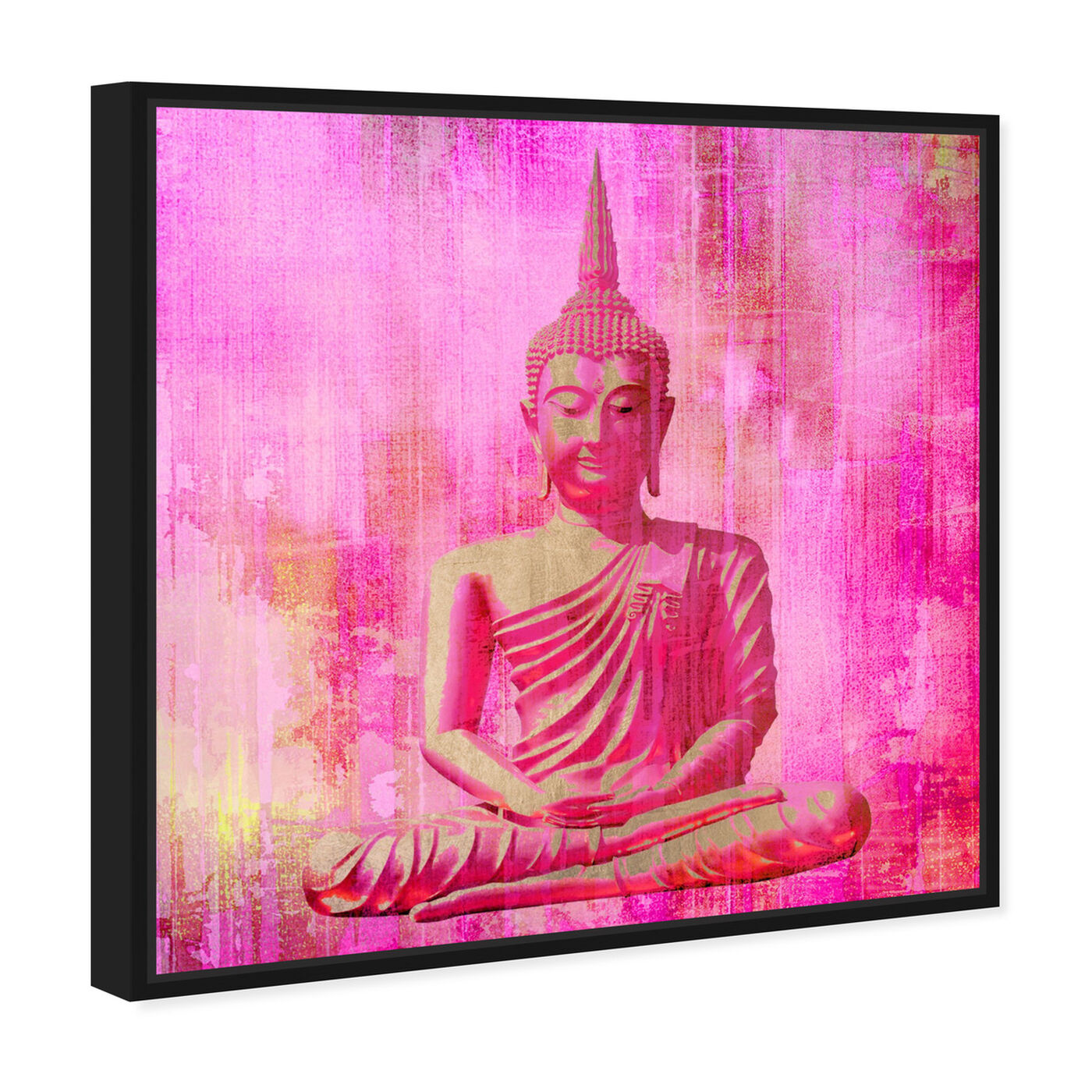 Angled view of Buddha Pink featuring spiritual and religious and religion art.