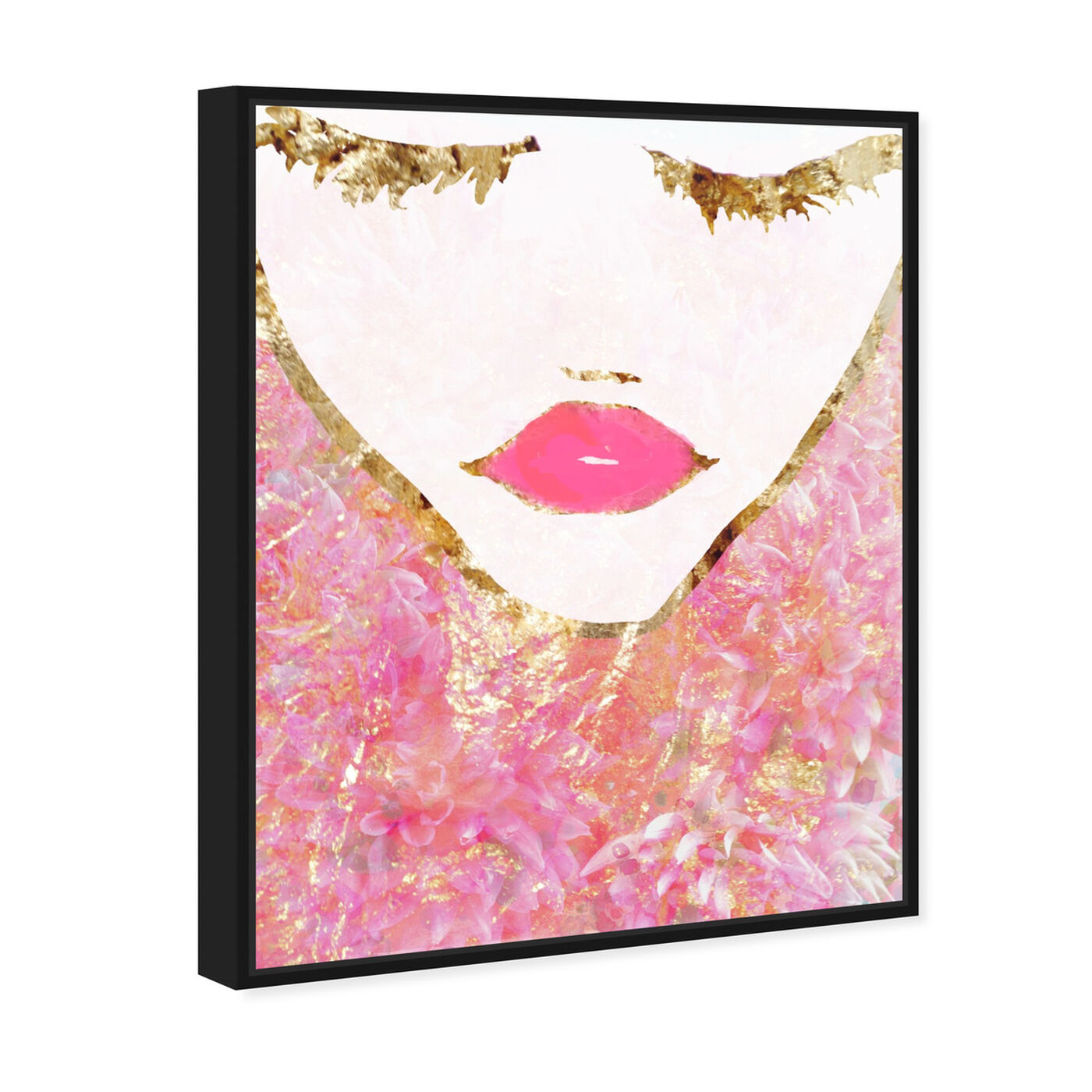 Angled view of Goldbloom Coveted featuring fashion and glam and portraits art.