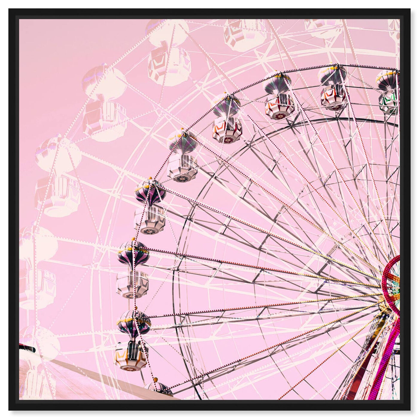 Front view of Ferris Wheel Candy featuring entertainment and hobbies and fairs art.