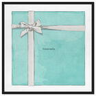 Front view of Jewelry Gift Box Blue featuring fashion and glam and jewelry art. image number null
