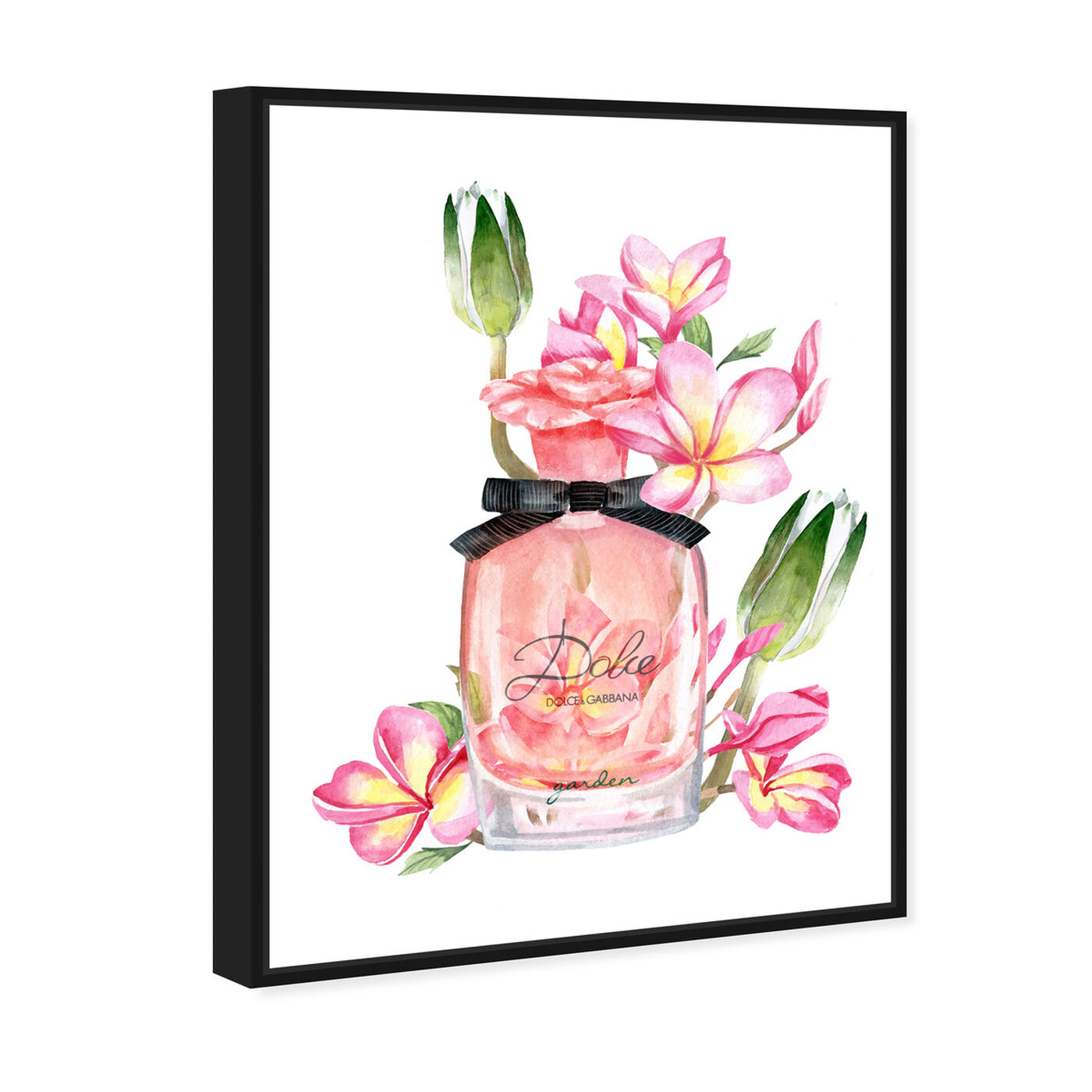 Angled view of Garden Leaf Perfume featuring fashion and glam and perfumes art.
