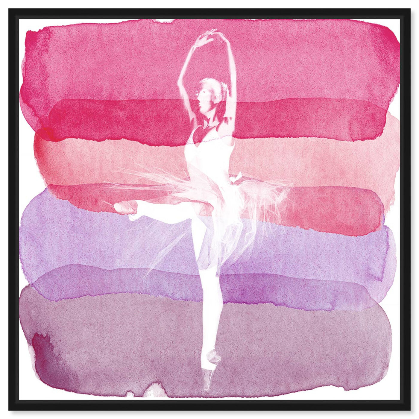Front view of Petal Ballerina Two featuring sports and teams and ballet art.