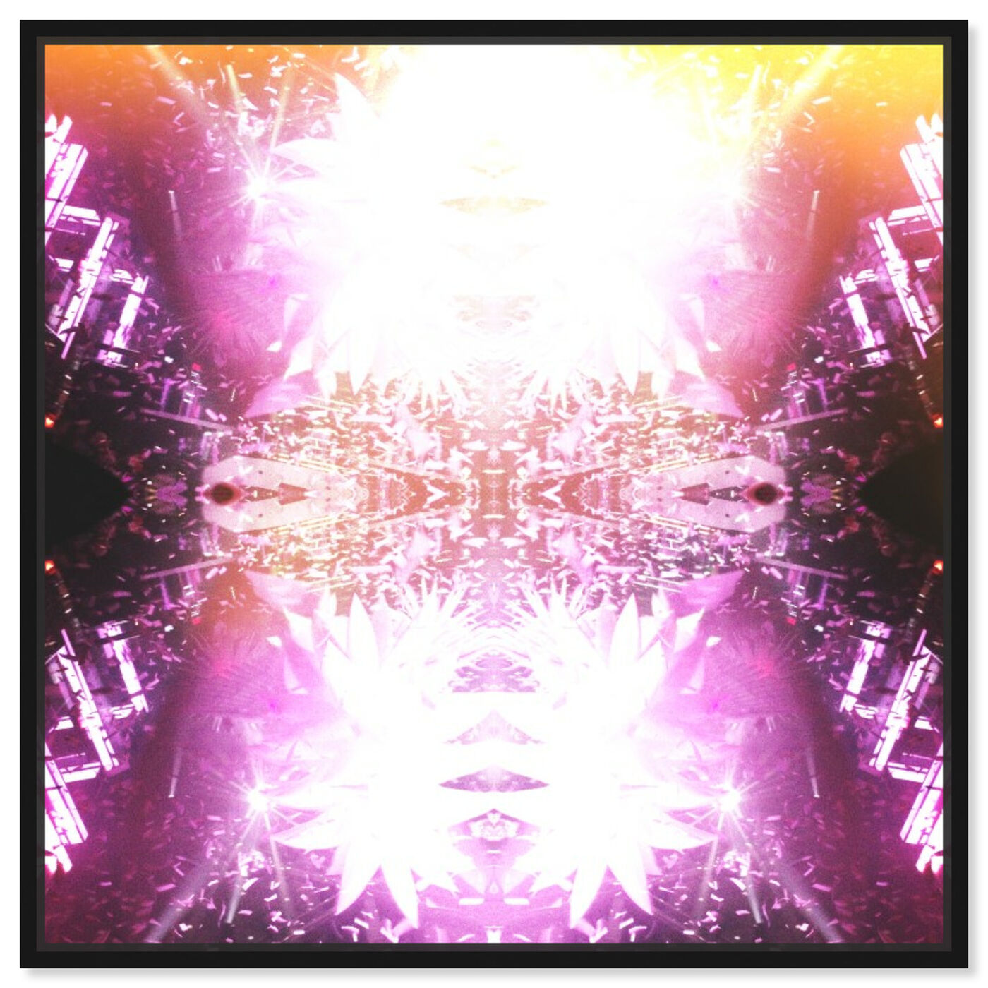Front view of Liv Bright Night featuring abstract and textures art.