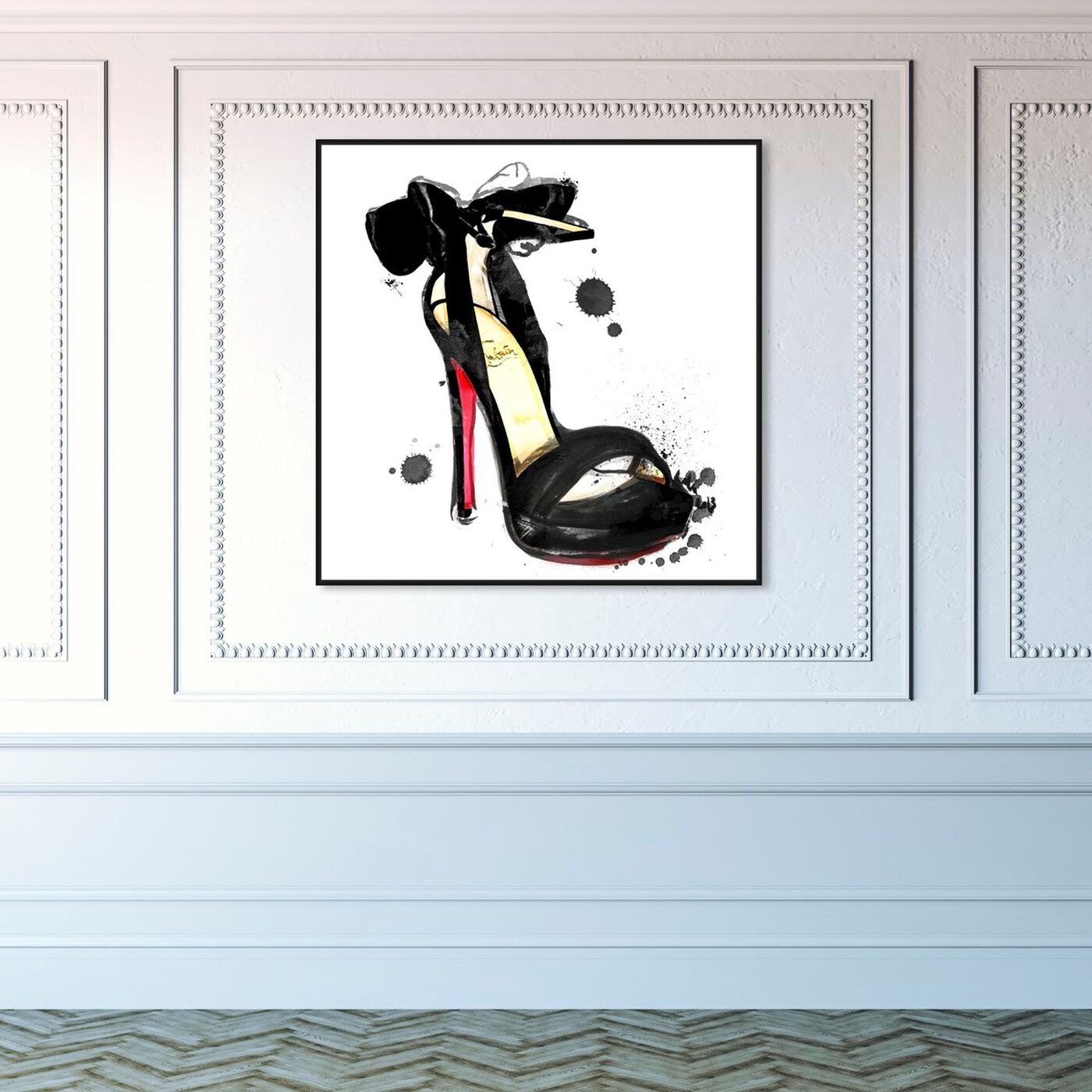 Hanging view of Unstoppable featuring fashion and glam and shoes art.