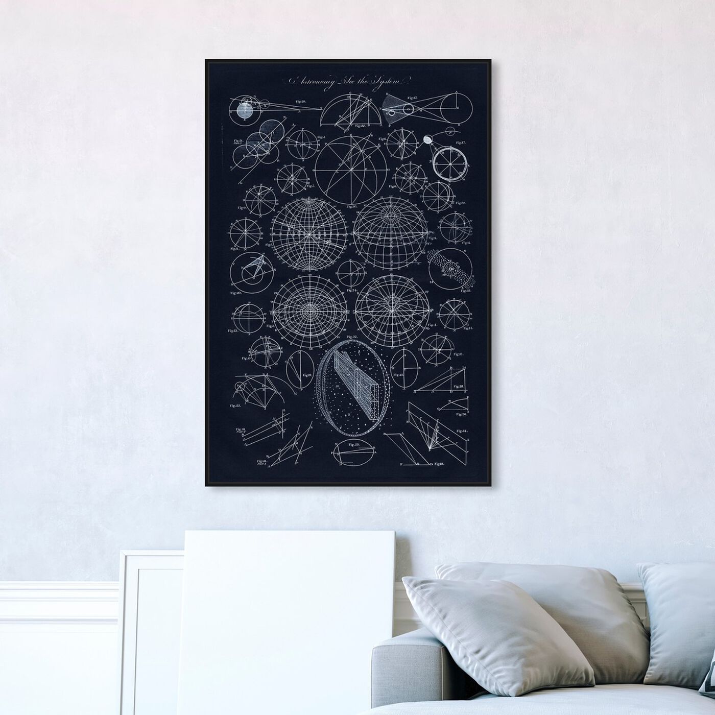 Hanging view of Astronomy System featuring astronomy and space and solar system art.