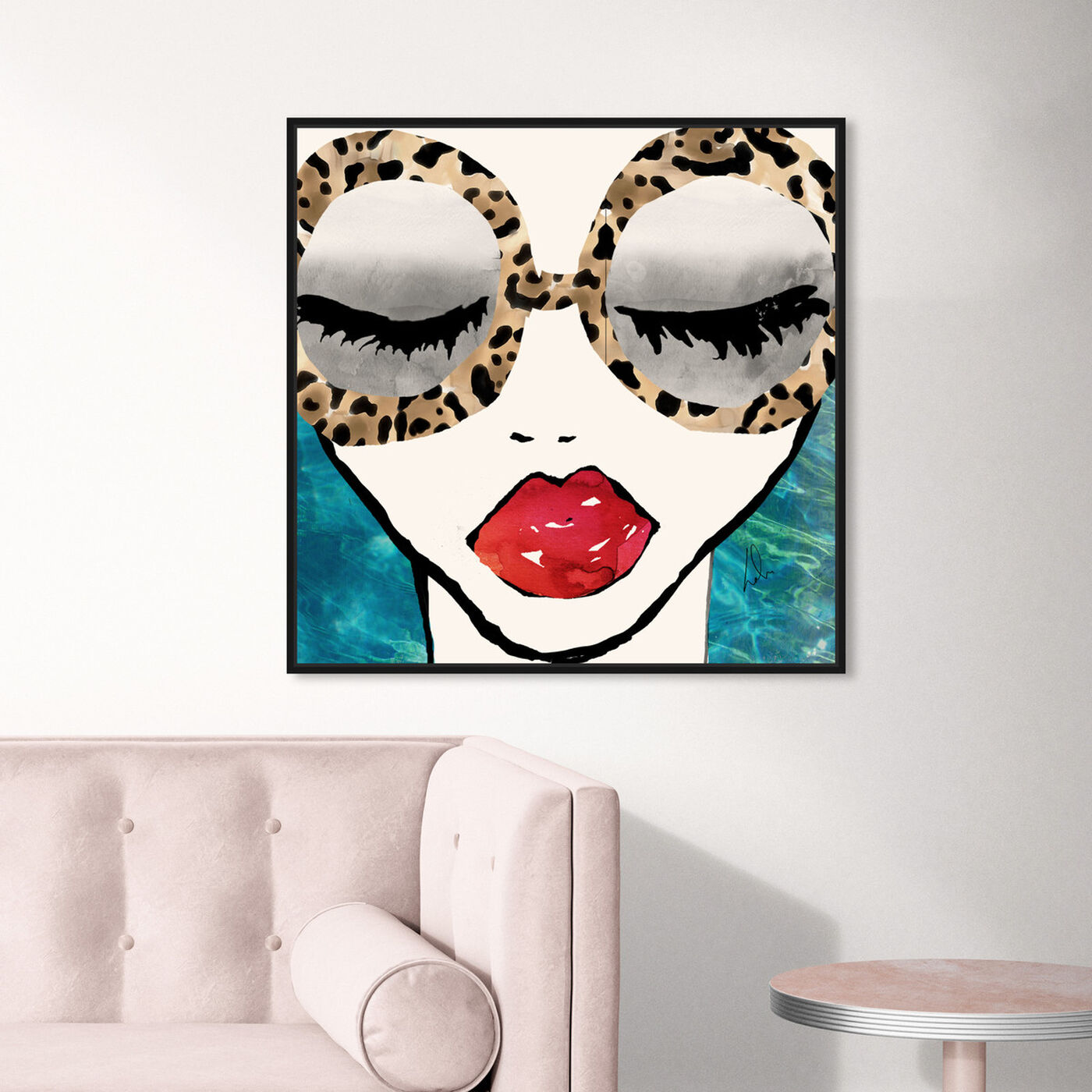 Hanging view of Ready for the Sea featuring fashion and glam and portraits art.
