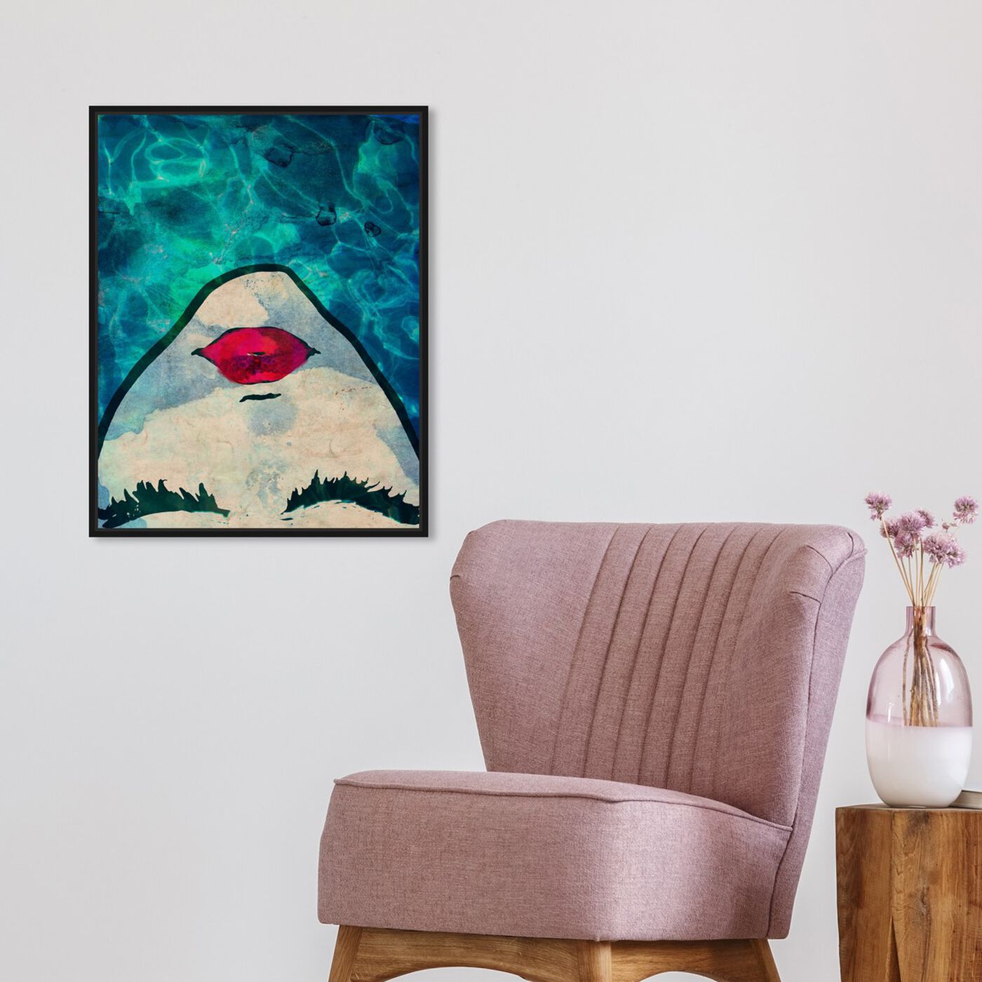 Hanging view of Water coveted featuring fashion and glam and portraits art.