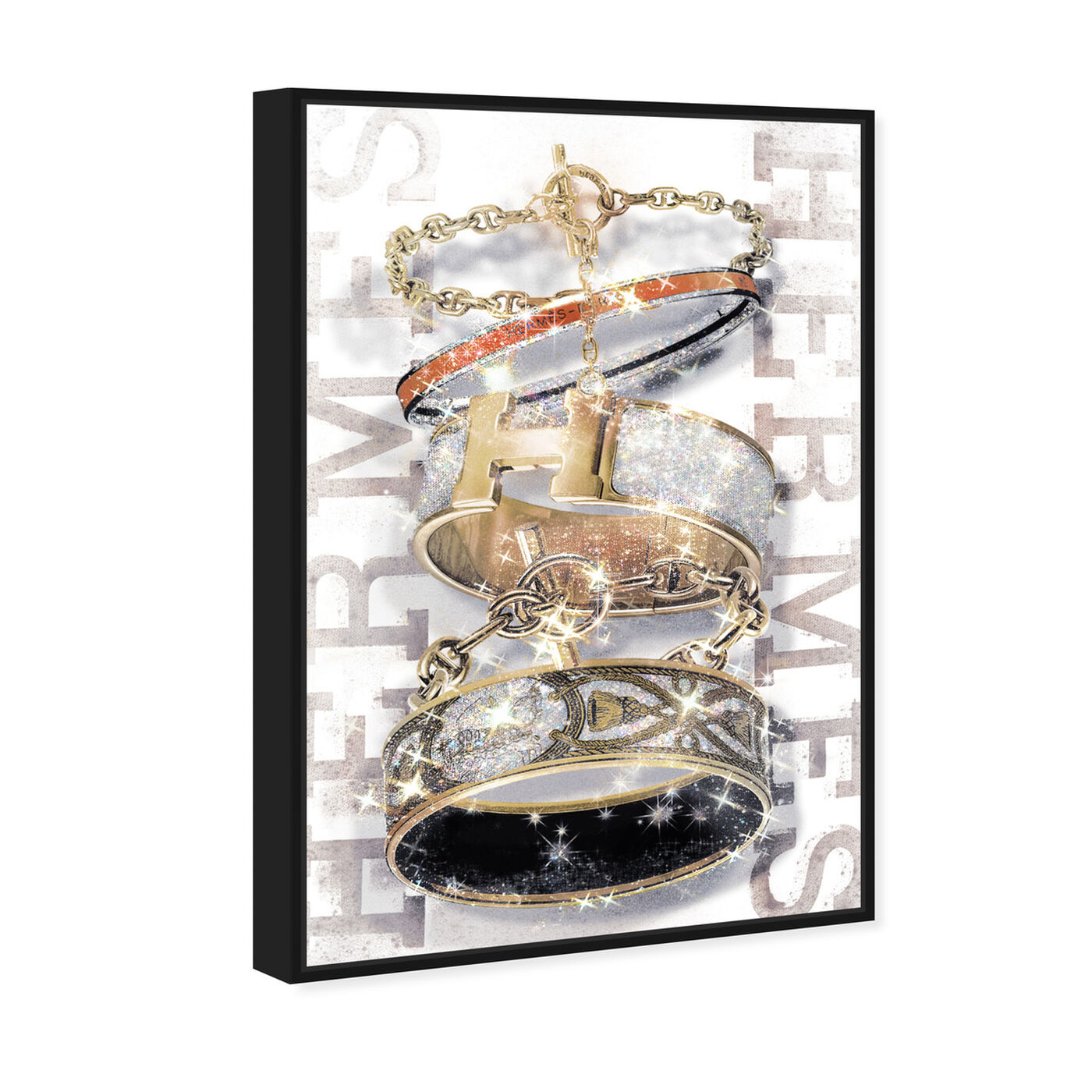 Angled view of Adorned in Magnificence Light featuring fashion and glam and jewelry art.