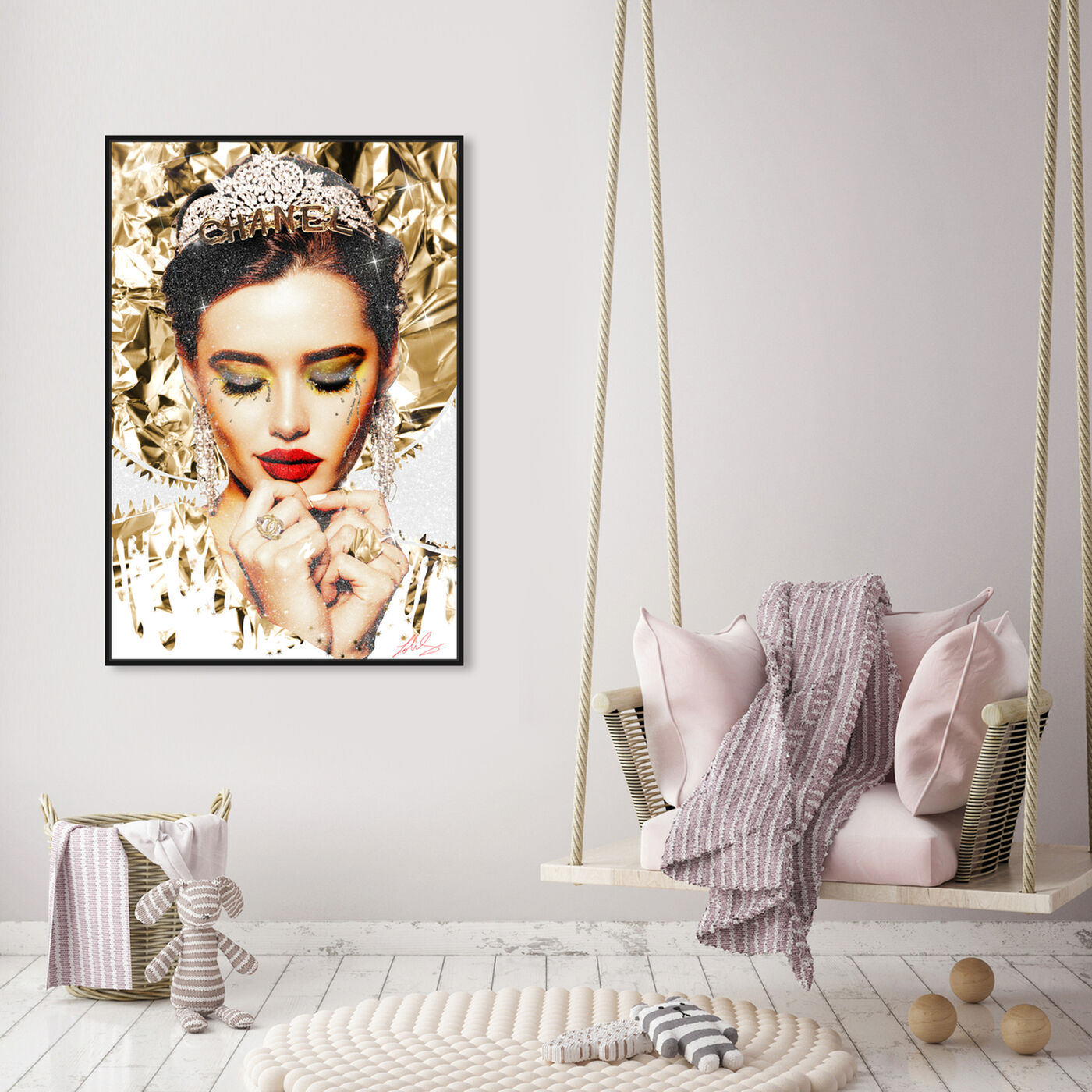 Queen of Fng Everything | Fashion and Glam Wall Art by The Oliver Gal