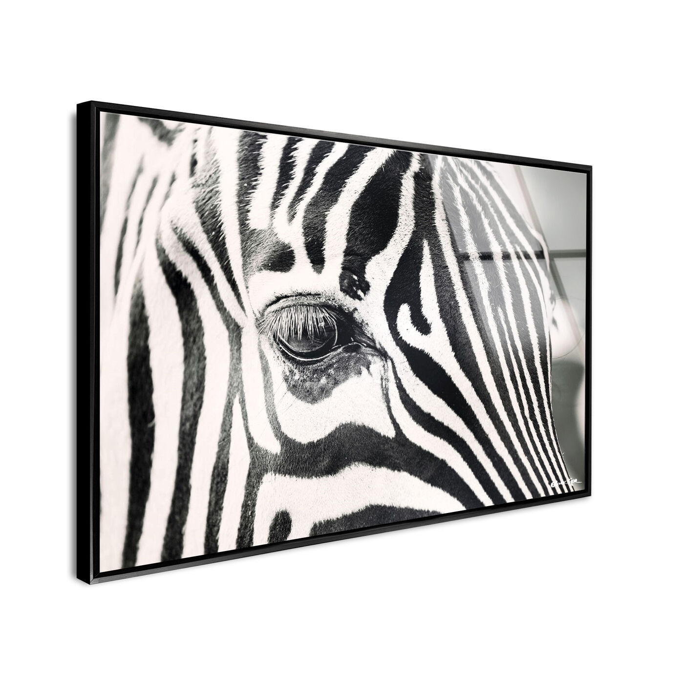 Natural Stripes - Framed Acrylic Art