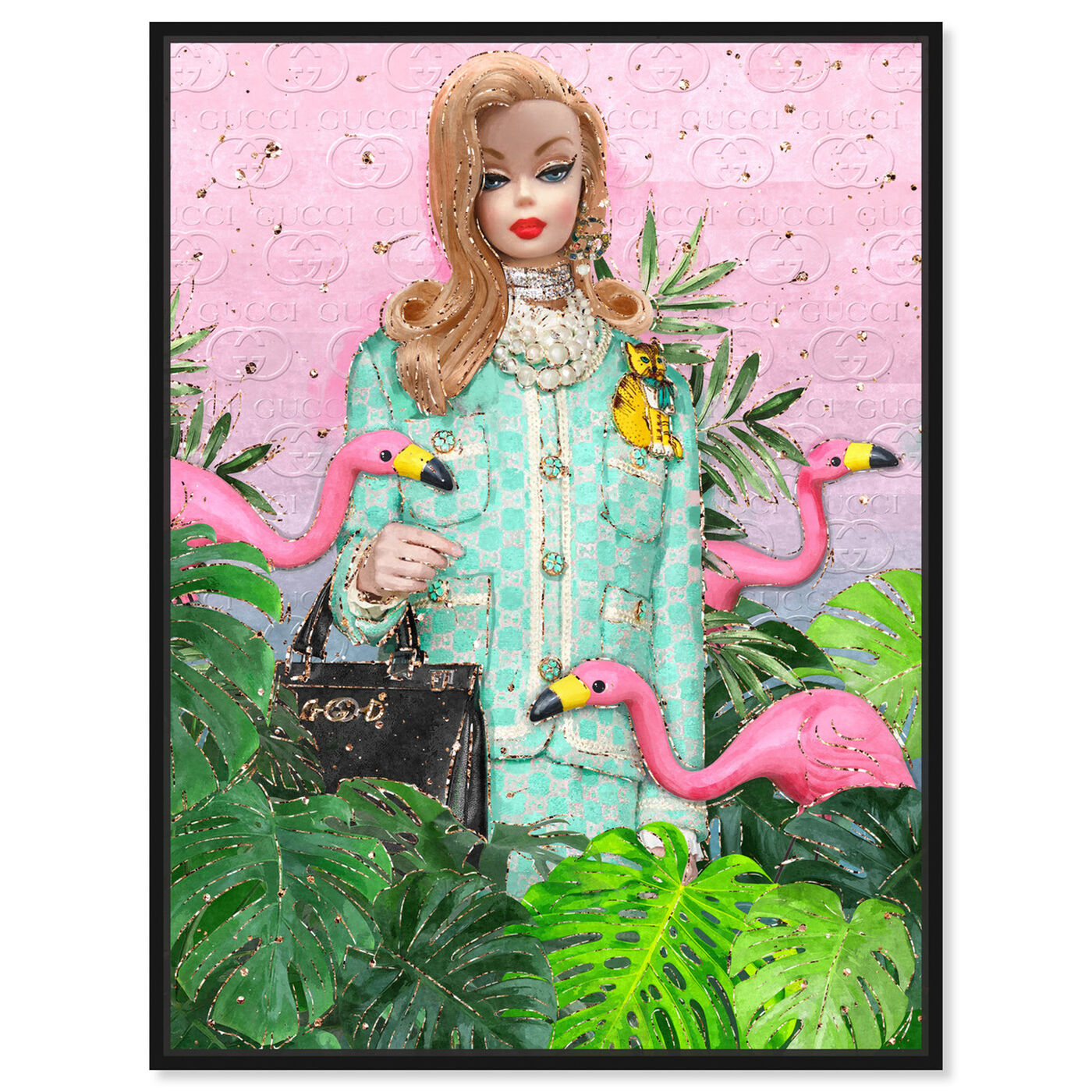 Front view of Take A Trip featuring fashion and glam and dolls art.