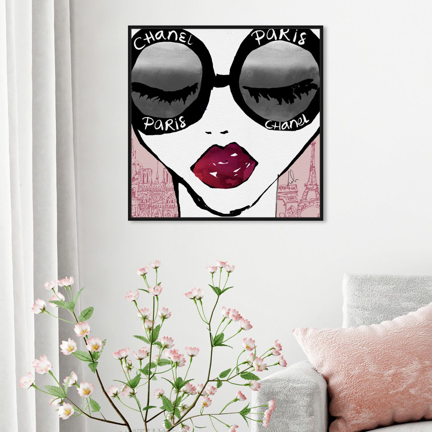 Always such a good girl  Fashion and Glam Wall Art by The Oliver Gal