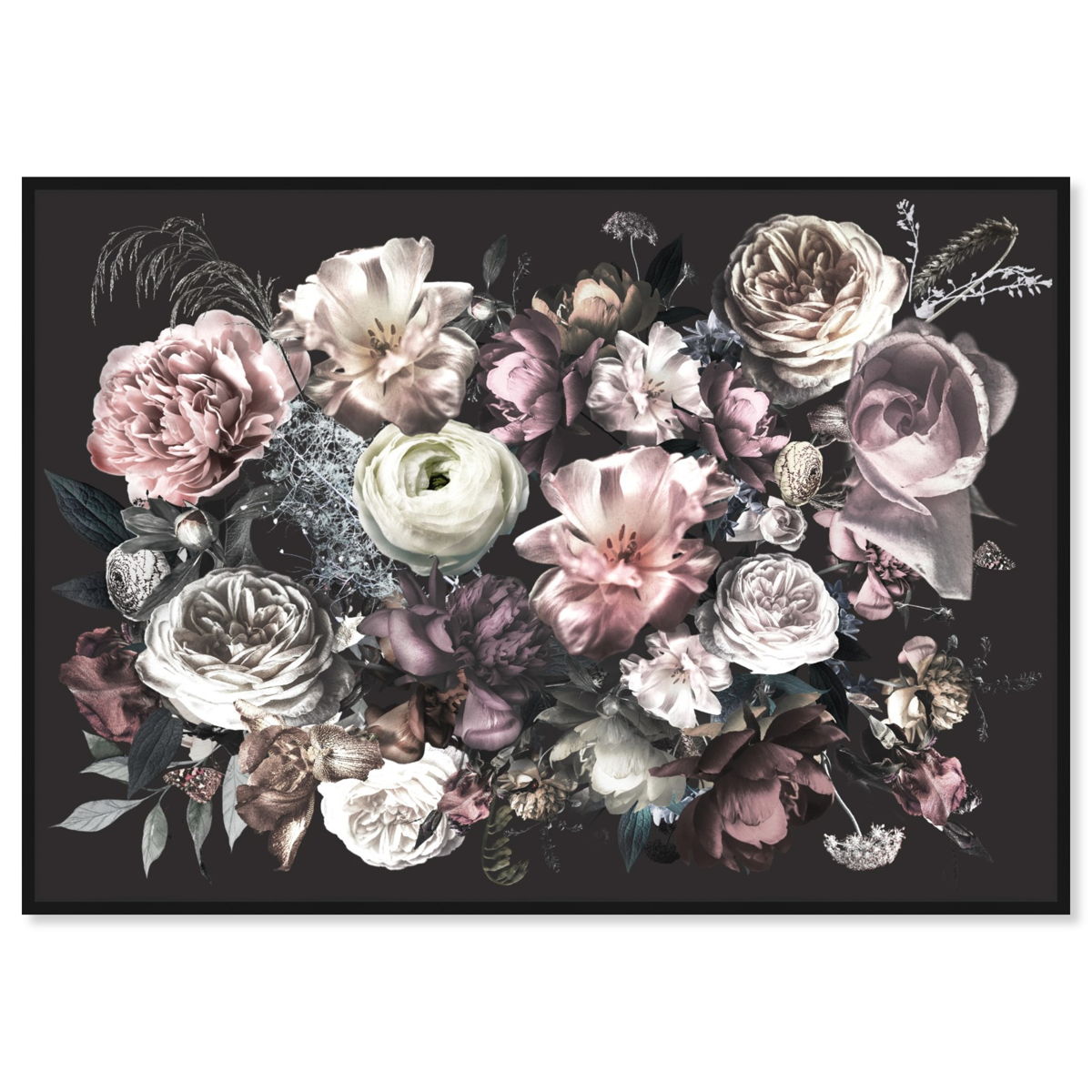 Elizabeth Grace Flowers | Floral Wall Art | Oliver Gal