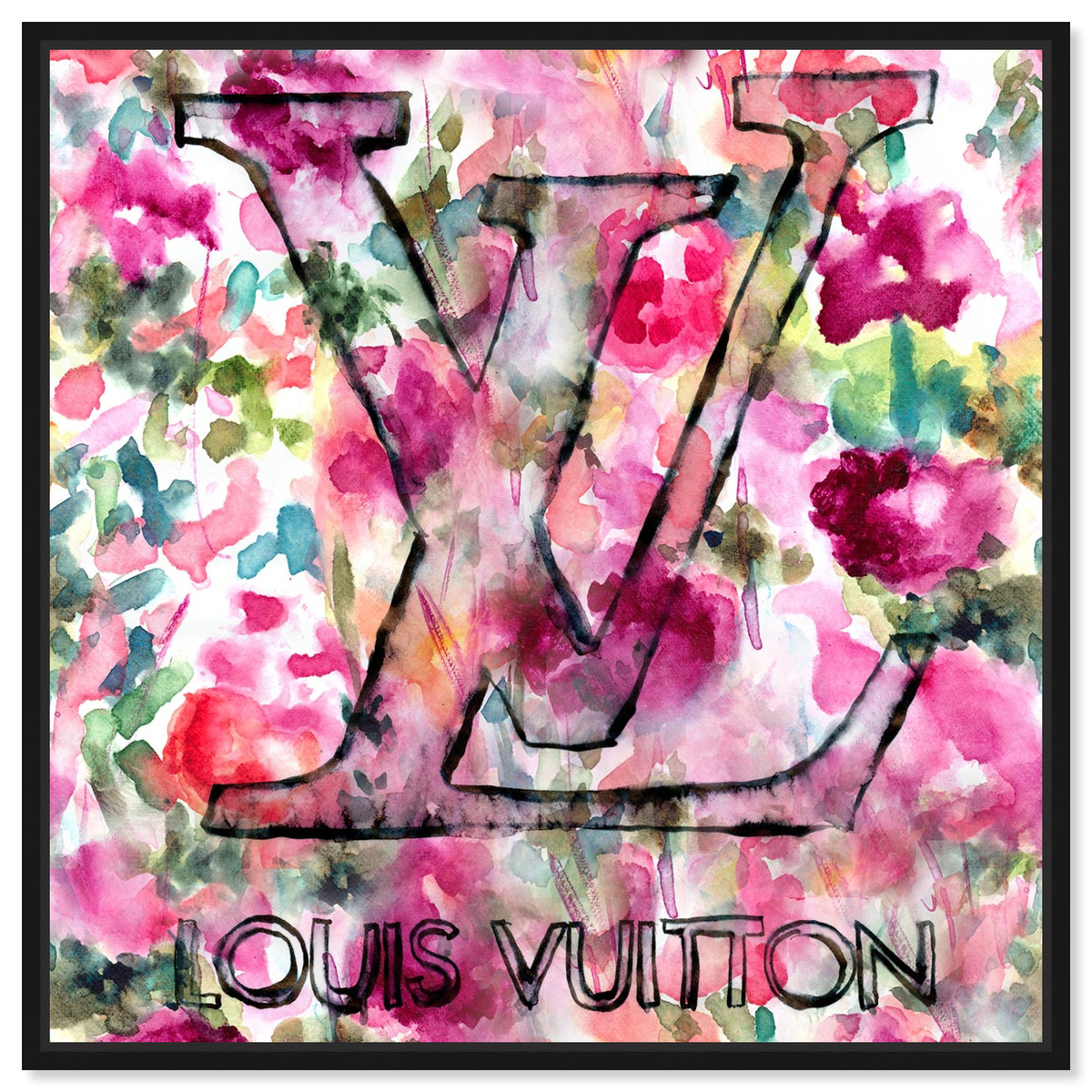 louis vuitton painting easy