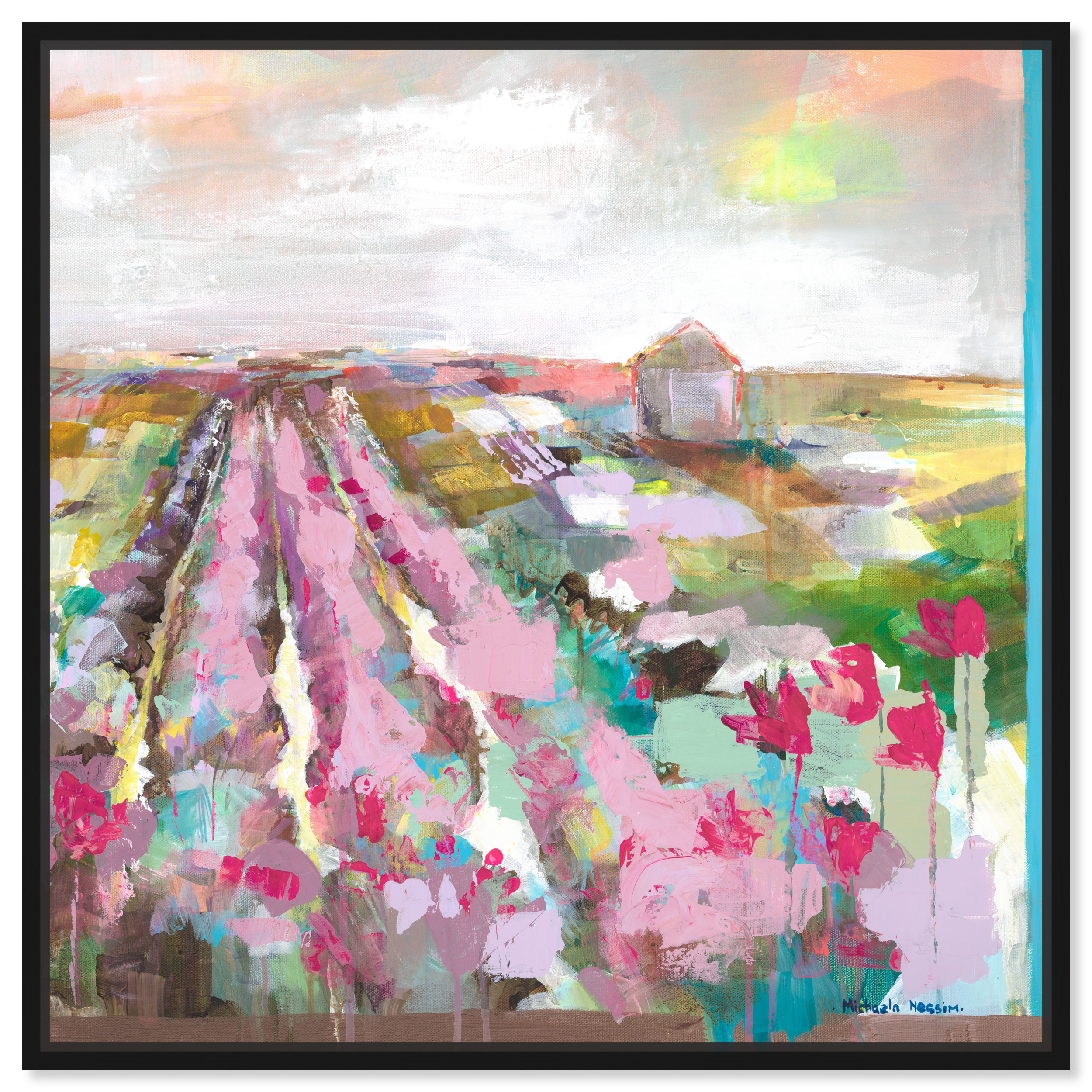 Michaela Nessim - Lavender Fields Wall Art | Oliver Gal