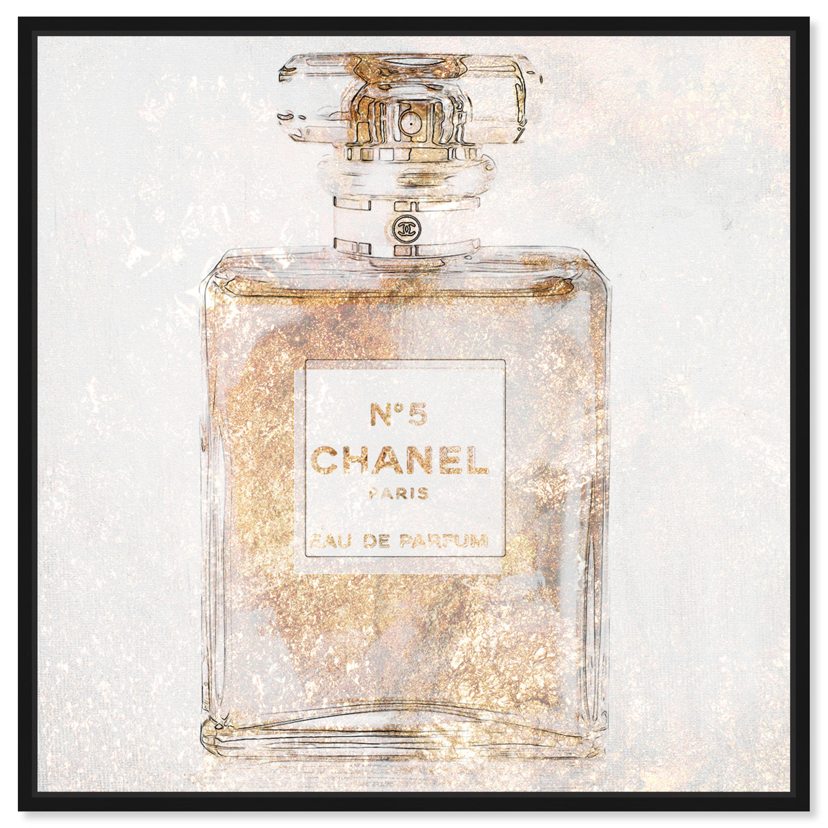 Parfum Glimmer | Wall Art by Oliver Gal