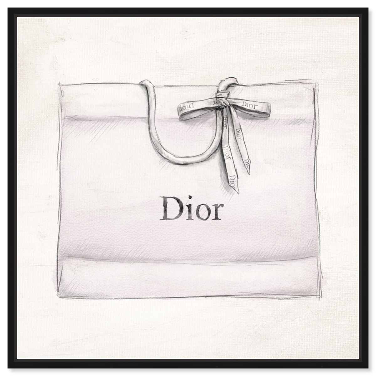 French Shopping Bag | By Oliver Gal