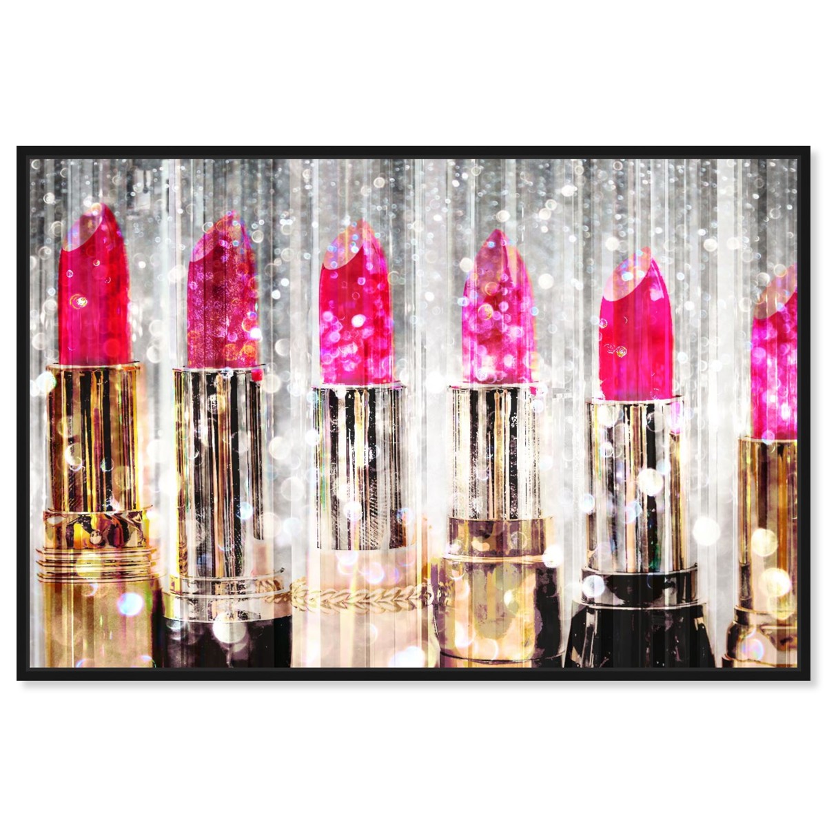 Lipstick Collection | Fashion and Glam Wall Art by Oliver Gal