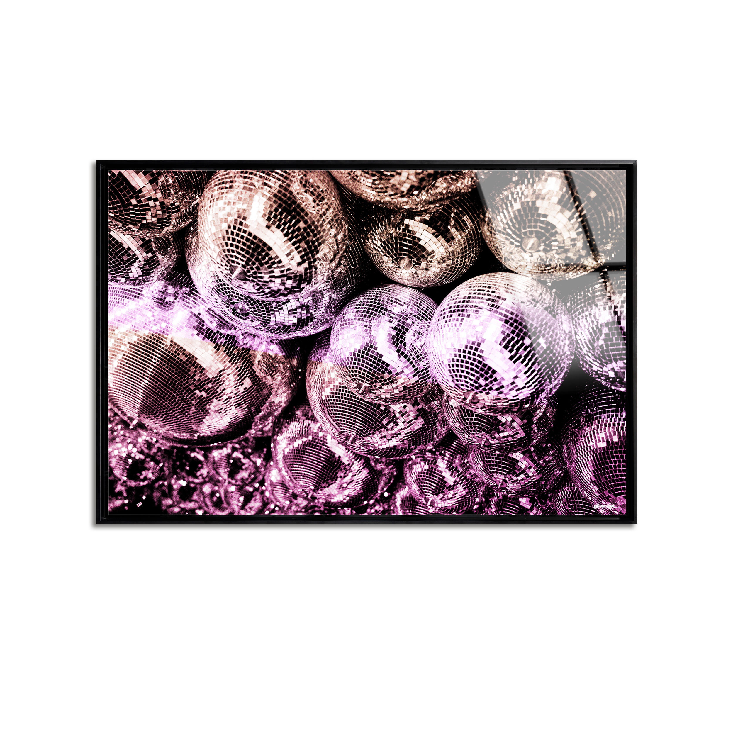 Disco Ball Peri | Fashion and Glam Wall Art by The Oliver Gal