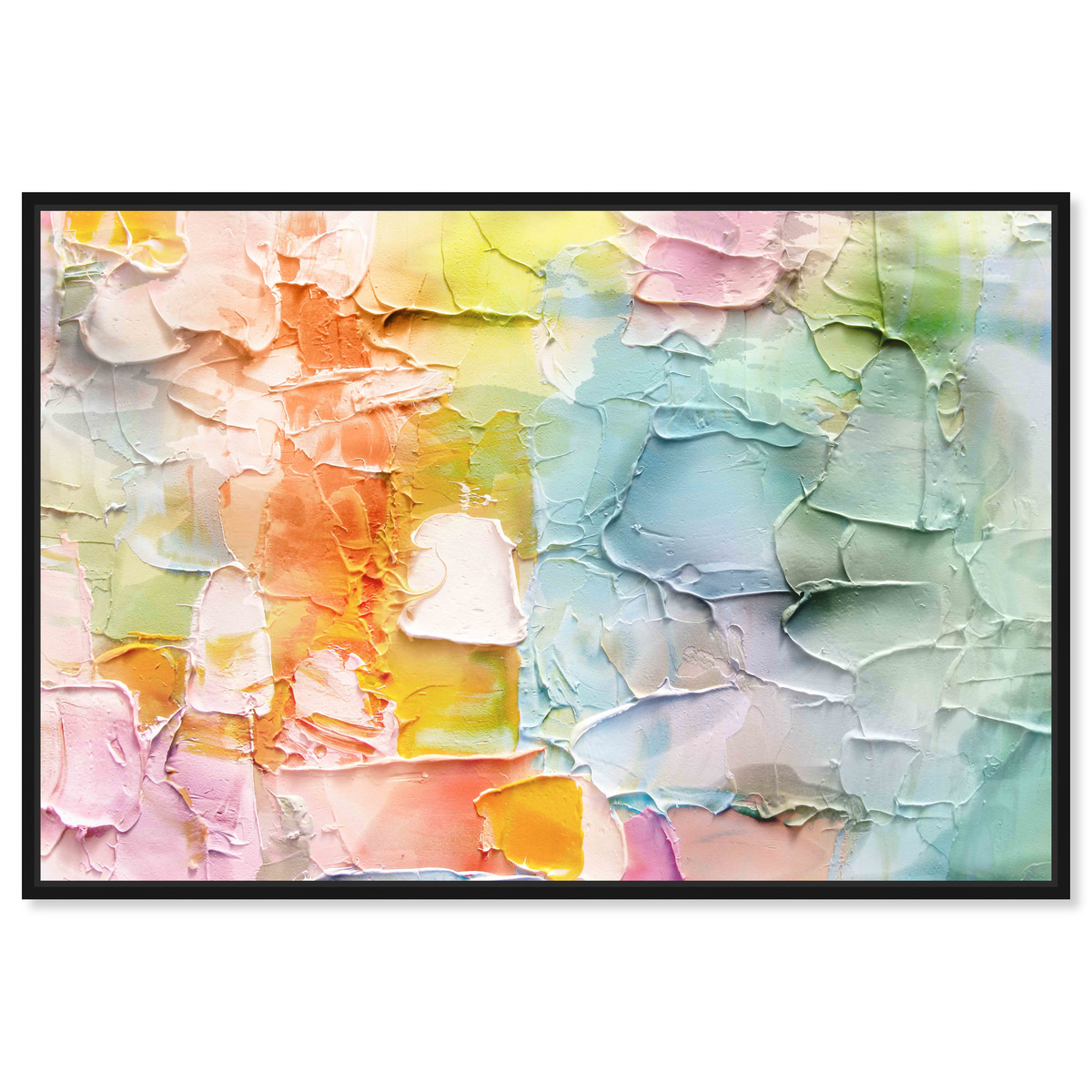 Morning Singing | Abstract Wall Art by Oliver Gal