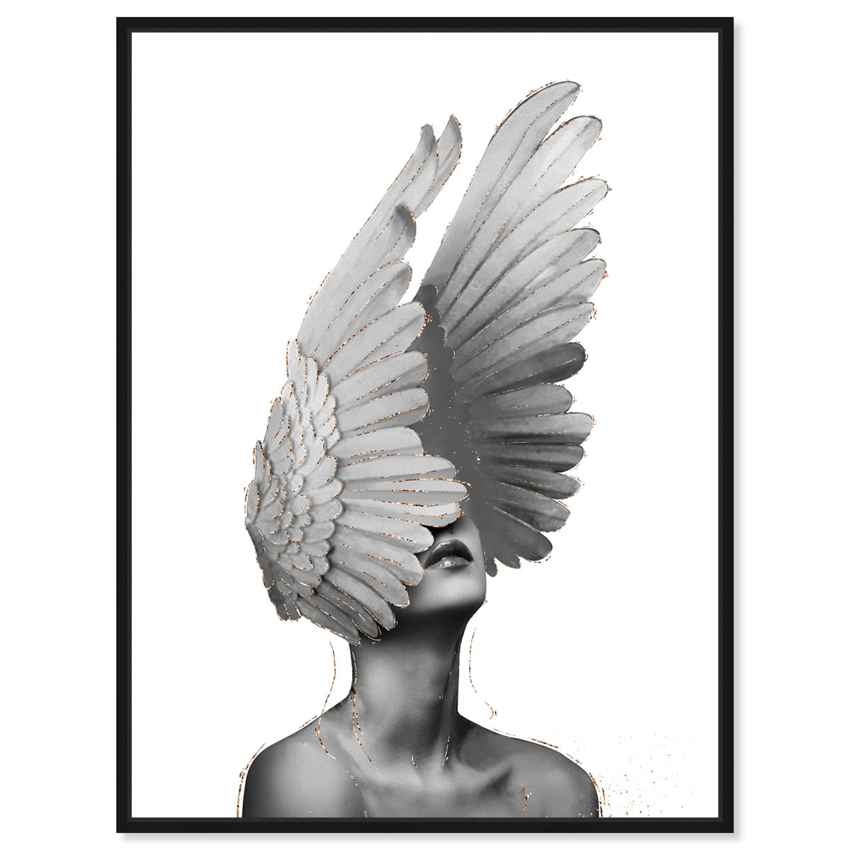 Spread Your Wings | Fashion and Glam Wall Art by Oliver Gal