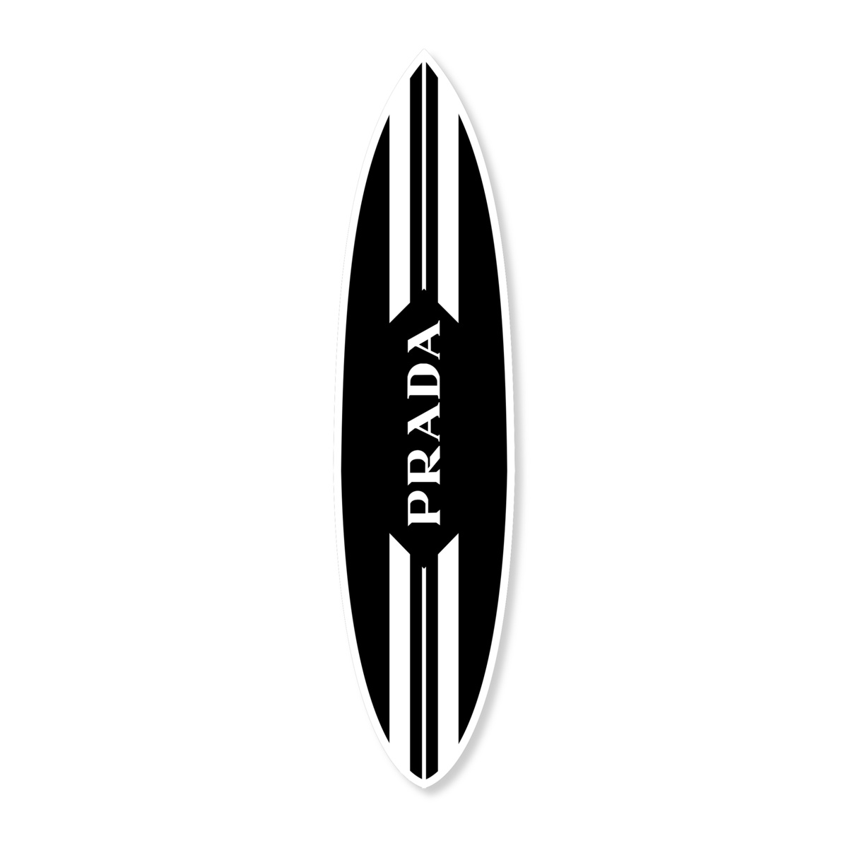 Milano Surfboard | Wall Art by The Oliver Gal