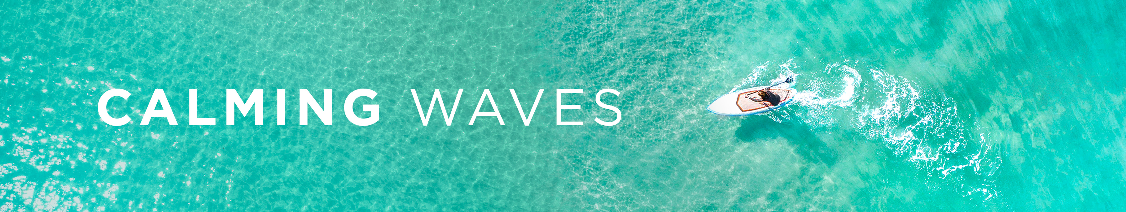Calming Waves Page Banner